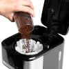 Programmable Coffee Maker, 12 Cup Programmable Drip Coffee Makers with Touch Screen, 4-Hour Keep Warm Coffee Makers Drips
