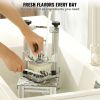 Commercial French Fry Cutter with 4 Replacement Blades, 1/4″ & 3/8″ Blade Easy Dicer Chopper, 6-wedge Slicer & 6-wedge Apple Corer
