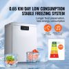 Chest Freezer, 2.22 Cu.ft / 63 L Compact Deep Freezer, Free Standing Top Open Door Chest Freezers with 2 Removable Baskets & Adjustable Thermostat