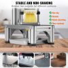 Commercial French Fry Cutter with 4 Replacement Blades, 1/4″ & 3/8″ Blade Easy Dicer Chopper, 6-wedge Slicer & 6-wedge Apple Corer