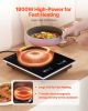 Portable Induction Cooktop, 1800W Electric Induction Burner with 9 Temperature Settings, Countertop Induction Hot Plate with 3H Timer, Child Lock