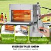 Propane Steak Grill, Portable Infrared Broiler, 1500 Fahrenheit Stainless Steel Barbecue Infrared Grill with 6-Tier Adjustable Rack