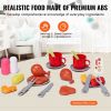 28 PCS BBQ Grill Playset, Kids Toys Kitchen Playset with Sound & Light, Little Chef Play