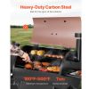 Wood Pellet Grill Smoker, 8 in 1 BBQ Grills for Outdoor Cooking, 575 Square Inches Cook Area Electric Smokers, with WiFi-app Control