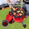 28 PCS BBQ Grill Playset, Kids Toys Kitchen Playset with Sound & Light, Little Chef Play