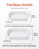Ceramic Baking Dish, 7" x 11", Bakeware Set of 2, Rectangular Casserole Dish Set, Baking Pans with Handles, Oven Secure, Lasagna Pans Deep for Cooking