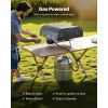 Propane Outdoor Pizza Oven, 12 Inch Gas Pizza Maker, Portable Pizza-Cooker with Thickened Pizza-Stone, Carry Bag