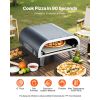 Propane Outdoor Pizza Oven, 12 Inch Gas Pizza Maker, Portable Pizza-Cooker with Thickened Pizza-Stone, Carry Bag