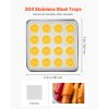 Food Dehydrator Machine, 12 Stainless Steel Trays, 850W Electric Food Dryer with Adjustable Temperature & 24-Hour Timer, Freeze Dryer for Jerky, Meat