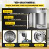 Pure Water Distiller 750W, Purifier Filter Fully Upgraded with Handle 1.1 Gal /4L, BPA Free Container, Perfect for Home Use, White