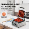 Commercial Panini Grill, 1800W Electric Sandwich Panini Maker, Stainless Steel Sandwich Press Grill