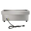 Commercial Electric Griddle, 21 x 11.8 inch, 1750W, 122-570 Fahrenheit Adjustable Temp Control