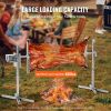 Electric BBQ Rotisserie Grill Kit, 56 Inch 132 lbs Capacity, Automatic 52W Motor Height Adjustable Universal Roaster Stand