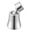Faucet Aerator 360Â° Swivel Kitchen Sink Aerator 5-Flow Sprayer Brass Adapter