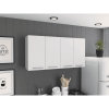 Sitka Wall Cabinet, Two Spacious Divisions, Four Doors