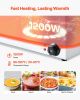 VEVOR Commercial Electric Food Warmer 5-Pan Countertop Buffet 15.3QT Bain Marie