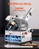 VEVOR Automatic Meat Slicer, 500W, Electric Deli Slicer Machine with 10 inch Sharp 75Cr1 Steel Blade, 0-0.67 inch Adjustable Thickness