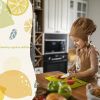 Everyday Kitchens Complete Youngsters Cooking Set - Real Cooking Tools, Safety Knives, and Playful Accessories for Youngsters Aged 4-8
