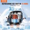 VEVOR Commercial Ice Maker, 550LBS/24H Ice Making Machine with 330.7LBS Large Storage Bin