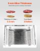 Meat Cutter Machine, 1100W Meat Slicer, 1102 lb/h Commercial Meat Cutting Machine, Stainless Steel, 5 mm Thickness, Detachable Blades