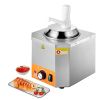 2.4L Electric Cheese Dispenser with Pump Commercial Hot Fudge Warmer 86Â°F-230Â°F