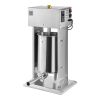 Electric Sausage Stuffer, 25 LBS / 12 L Vertical Meat Stuffer, Stepless Speed Control and Foot Pedal