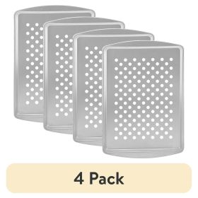 (4 pack)13.2" x 9.2" Steel Barbecue Grill Tray For Outdoor Grills