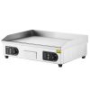 VEVOR Commercial Electric Griddle, 2800W Countertop Flat Top Grill, 122Â°F-572 Â°F Adjustable Temp