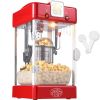 VEVOR Popcorn Popper Machine Tabletop Popcorn Maker 300W 2.5 Oz Red
