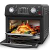 Plum Chef Air Fryer, 13QT Multifunctional Convection Toaster Oven Air Fryer Combo, 360° Hot Air Circulation for Healthy Oil-Free Cooking
