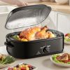 Adjustable Temperature Turkey Oven with Self-Basting Lid