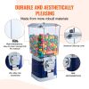 VEVOR 17"H Gumball Machine Vending Coin Bank Vintage Candy Dispenser PC Bule