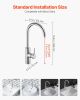 VEVOR Touchless Kitchen Bar Sink Faucet, Single Handle Automatic Motion Sensor Bathroom Faucet