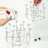 Skewers for Grilling Metal Kabob Skewer Air Fryer Stand Compatible 6QT Air Fryers for Grilling Home Kitchen Kabobs Appetiser, Fruit, Party