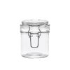 (2 pack) Glass 9.4 oz Lock Lid Storage Jar Canister
