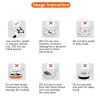 Stainless Steel Cookware Set Fast Even Heat Induction Pots Pans Set Dishwasher Safe with 2.7/3.7 Quart Stockpot 2 Quart Saucepan 9.17in Frying Pan