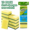 10/20pcs Multi-purpose Cleaning Sponge, Dishwashing Sponge, Kitchen Cleaning Sponge, Household Cleaning Tools, Scouring Pad