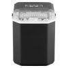 Countertop Ice Maker, 9 Cubes Ready in 6 Mins, 26lbs in 24Hrs, Self-Cleaning Portable Ice Maker with Ice Scoop and Basket